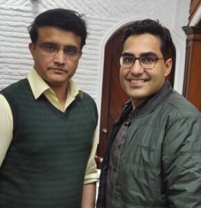 Dr. Chugh with President of BCCI