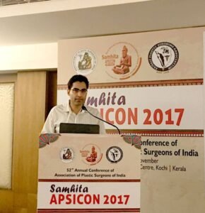 Dr. Chugh presenting his work at KOCHI APSICON 2017